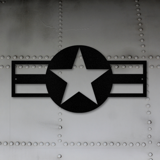 National Star- Steel Sign