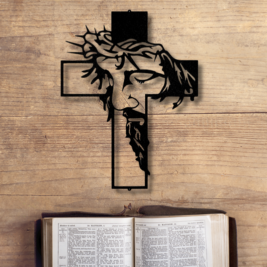 Christ Cross - Steel Sign